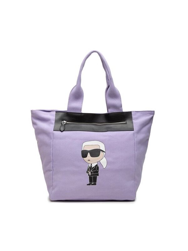 KARL LAGERFELD KARL LAGERFELD Дамска чанта 230W3015 Виолетов