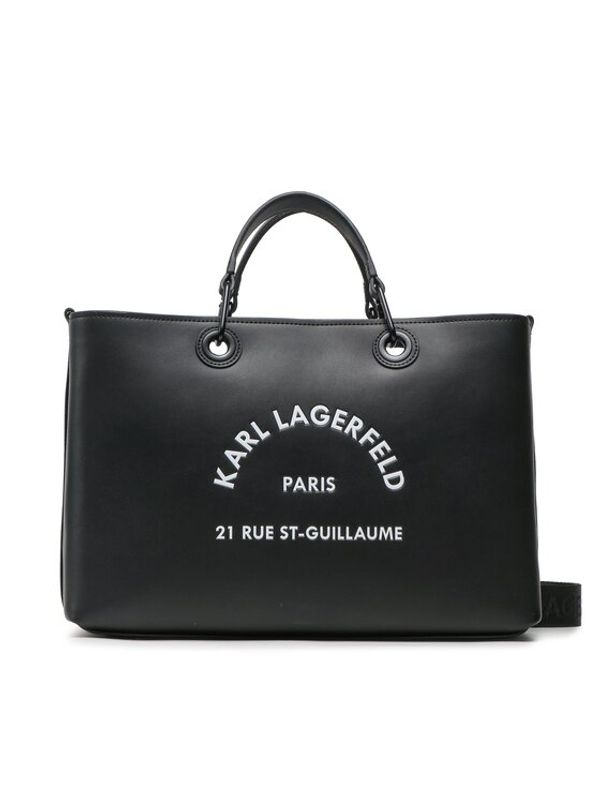 KARL LAGERFELD KARL LAGERFELD Дамска чанта 230W3193 Черен
