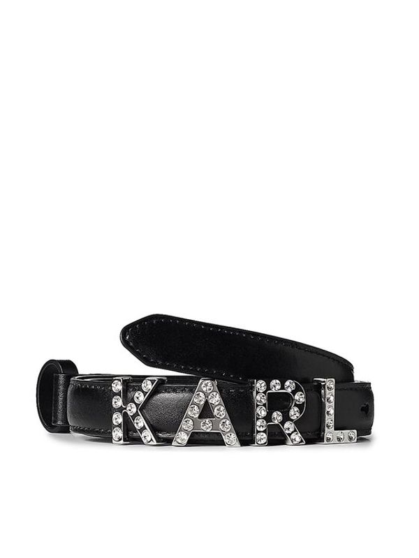 KARL LAGERFELD KARL LAGERFELD Дамски колан 230W3104 Черен