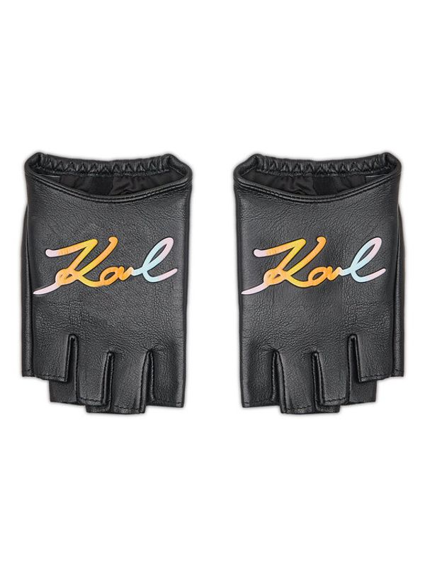 KARL LAGERFELD KARL LAGERFELD Дамски ръкавици 225W3603 Черен