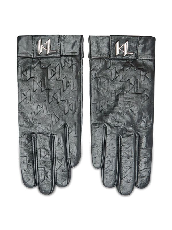 KARL LAGERFELD KARL LAGERFELD Дамски ръкавици 226W3602 Черен