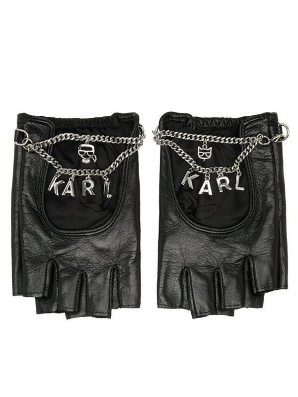 KARL LAGERFELD KARL LAGERFELD Дамски ръкавици 231W3602 Черен
