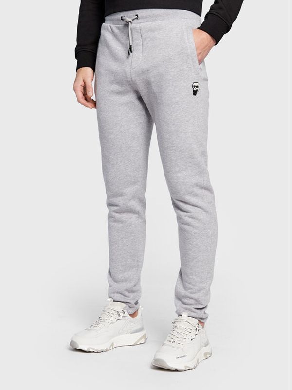 KARL LAGERFELD KARL LAGERFELD Долнище анцуг 705047 524910 Сив Regular Fit