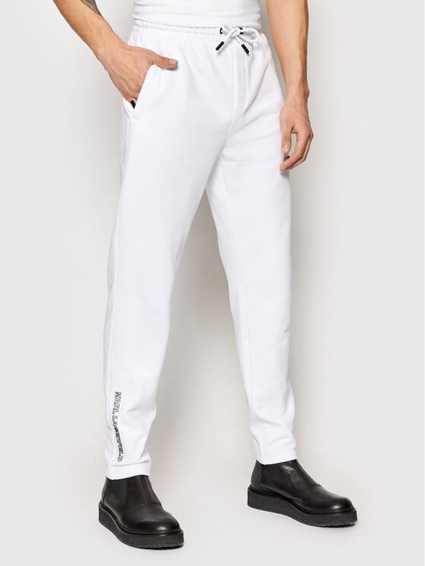 KARL LAGERFELD KARL LAGERFELD Долнище анцуг 705080 512900 Бял Regular Fit
