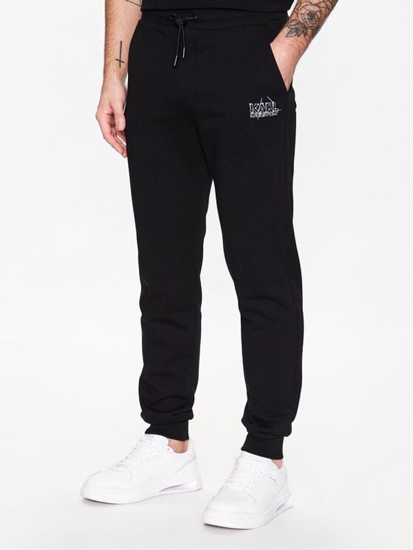 KARL LAGERFELD KARL LAGERFELD Долнище анцуг 705099 531900 Черен Regular Fit