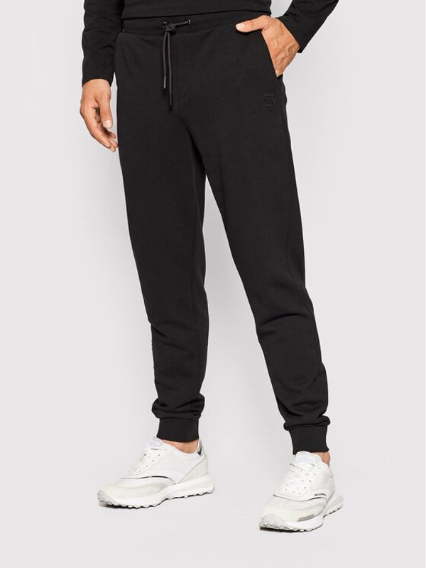 KARL LAGERFELD KARL LAGERFELD Долнище анцуг 705409 523900 Черен Regular Fit