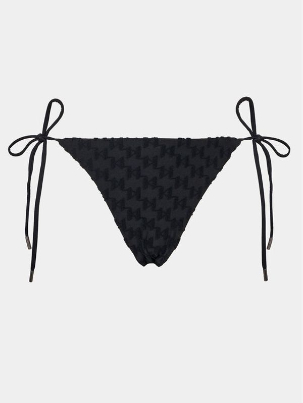 KARL LAGERFELD KARL LAGERFELD Долнище на бански 231W2216 Черен