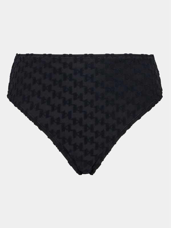 KARL LAGERFELD KARL LAGERFELD Долнище на бански 231W2218 Черен