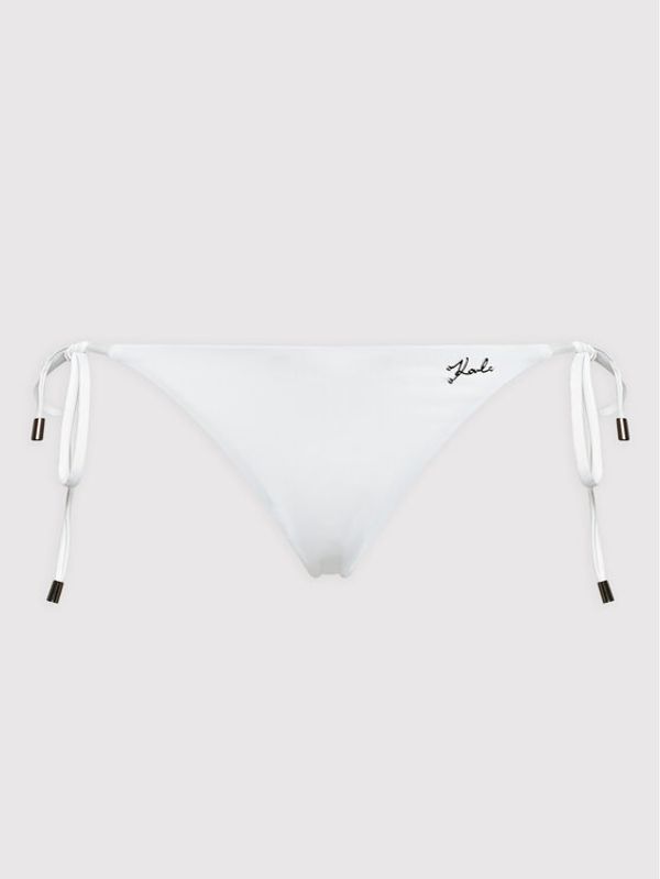 KARL LAGERFELD KARL LAGERFELD Долнище на бански KL22WBT03 Бял