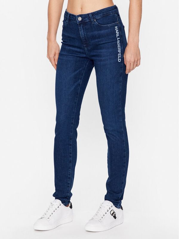 KARL LAGERFELD KARL LAGERFELD Дънки 225W1102 Син Skinny Fit