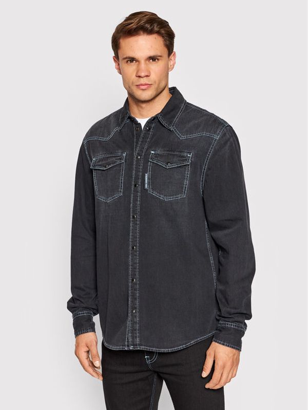 KARL LAGERFELD KARL LAGERFELD дънкова риза 605901 523851 Тъмносин Regular Fit
