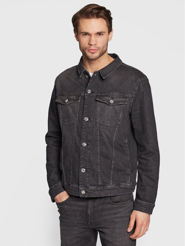 KARL LAGERFELD KARL LAGERFELD Дънково яке 505802 524835 Черен Regular Fit