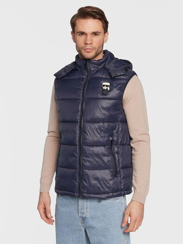 KARL LAGERFELD KARL LAGERFELD Елек 505023 524590 Тъмносин Regular Fit