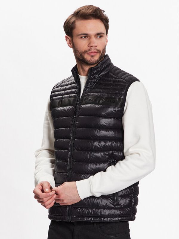 KARL LAGERFELD KARL LAGERFELD Елек 505027 532590 Черен Regular Fit