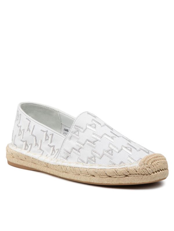 KARL LAGERFELD KARL LAGERFELD Еспадрили KL80112 Бял