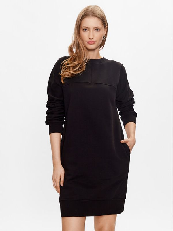 KARL LAGERFELD KARL LAGERFELD Ежедневна рокля 230W1355 Черен Regular Fit