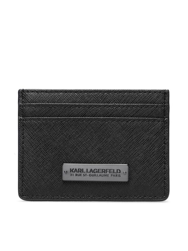 KARL LAGERFELD KARL LAGERFELD Калъф за кредитни карти 226M3227 Черен