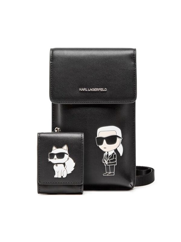 KARL LAGERFELD KARL LAGERFELD Калъф за телефон 230W3217 Черен