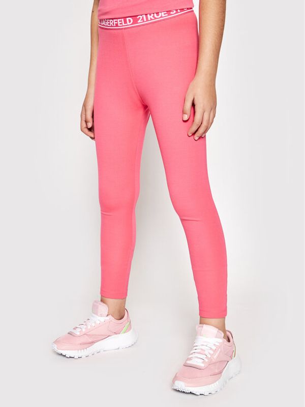 KARL LAGERFELD KARL LAGERFELD Клин Z14148 S Розов Slim Fit