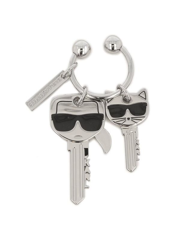 KARL LAGERFELD KARL LAGERFELD Ключодържател 230W3804 Сребрист