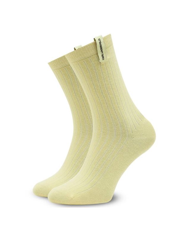 KARL LAGERFELD KARL LAGERFELD Комплект 3 чифта дълги чорапи дамски 230W6002 Цветен