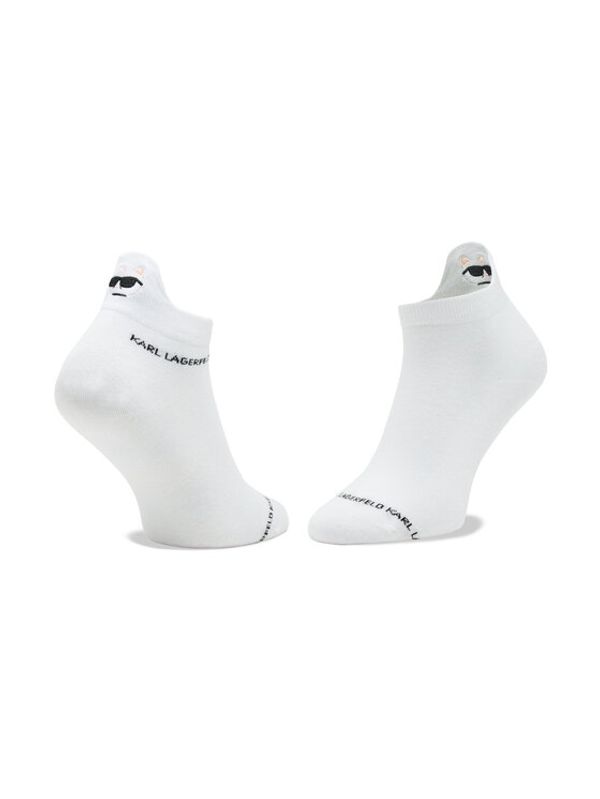 KARL LAGERFELD KARL LAGERFELD Комплект 3 чифта къси чорапи дамски Ikonik 2.0 231W6004 Цветен