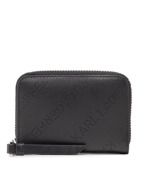 KARL LAGERFELD KARL LAGERFELD Малък дамски портфейл 221W3224 Черен