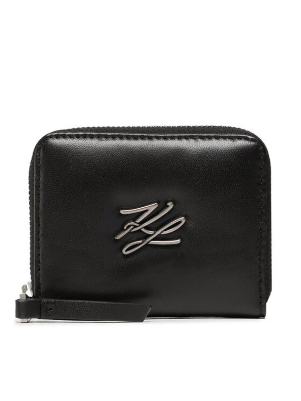 KARL LAGERFELD KARL LAGERFELD Малък дамски портфейл 226W3216 Черен