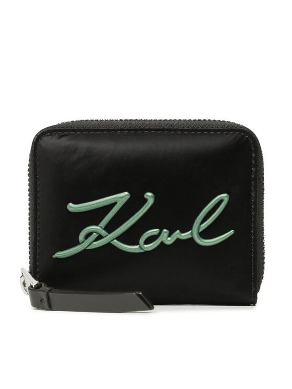 KARL LAGERFELD KARL LAGERFELD Малък дамски портфейл 226W3221 Черен