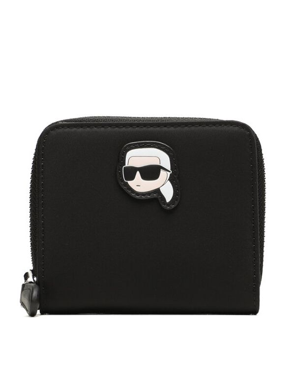 KARL LAGERFELD KARL LAGERFELD Малък дамски портфейл 230W3220 Черен