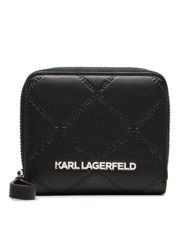 KARL LAGERFELD KARL LAGERFELD Малък дамски портфейл 230W3249 Черен