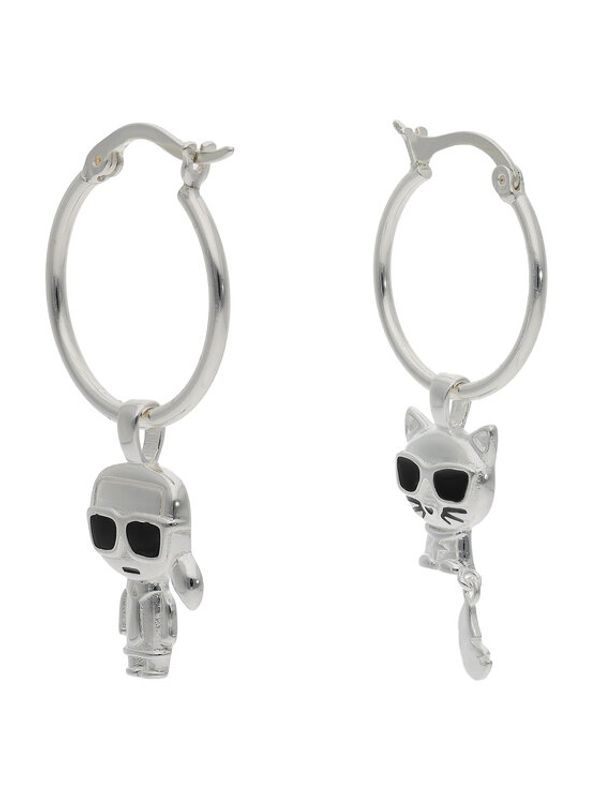 KARL LAGERFELD KARL LAGERFELD Обици 220W3909 Сребрист