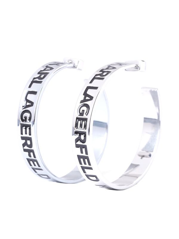 KARL LAGERFELD KARL LAGERFELD Обици 230W3922 Сребрист