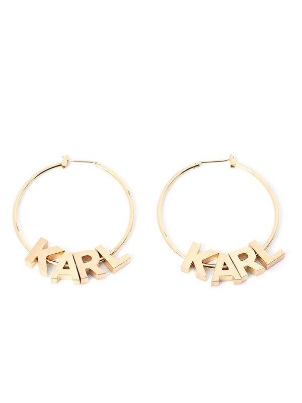 KARL LAGERFELD KARL LAGERFELD Обици 230W3938 Златист