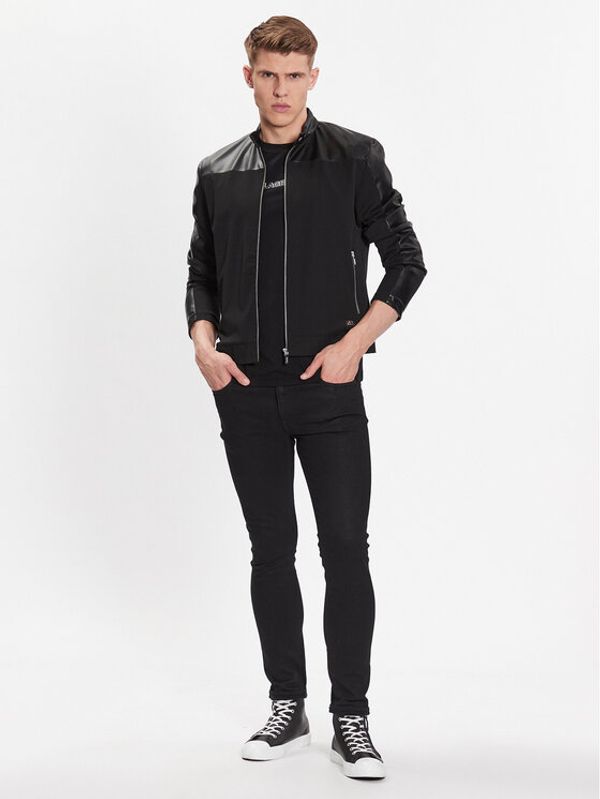 KARL LAGERFELD KARL LAGERFELD Преходно яке 505061 532880 Черен Regular Fit