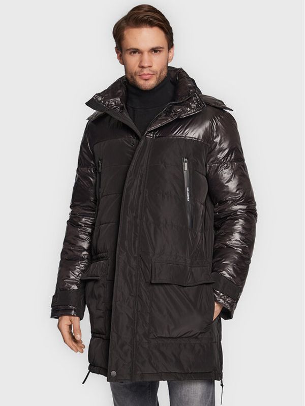 KARL LAGERFELD KARL LAGERFELD Пухено яке 455001 524501 Черен Regular Fit