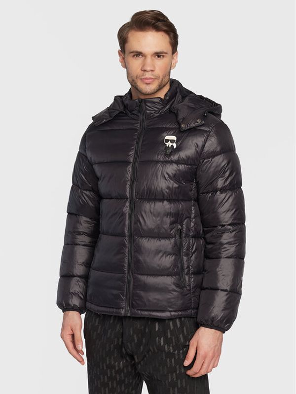 KARL LAGERFELD KARL LAGERFELD Пухено яке 505022 524590 Черен Regular Fit