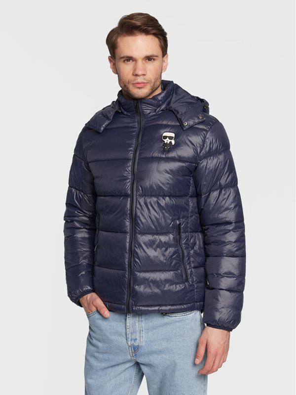KARL LAGERFELD KARL LAGERFELD Пухено яке 505022 524590 Тъмносин Regular Fit
