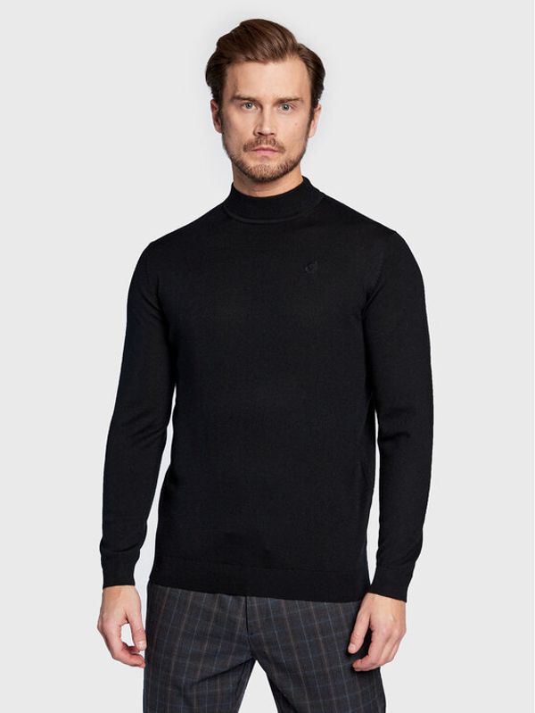 KARL LAGERFELD KARL LAGERFELD Пуловер 655002 524399 Черен Regular Fit