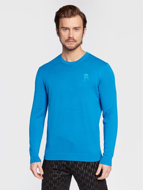 KARL LAGERFELD KARL LAGERFELD Пуловер 655029 524301 Син Regular Fit
