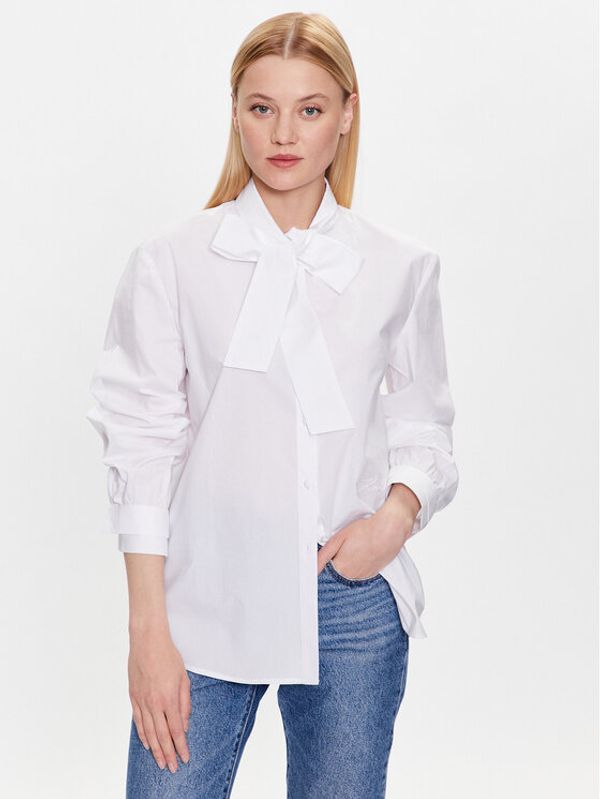 KARL LAGERFELD KARL LAGERFELD Риза 225W1606 Бял Regular Fit