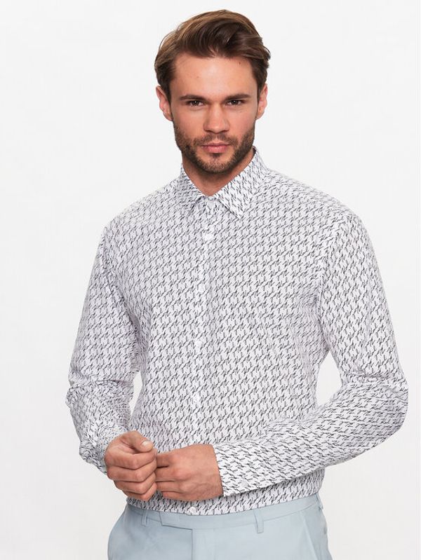 KARL LAGERFELD KARL LAGERFELD Риза 605003 533678 Цветен Slim Fit
