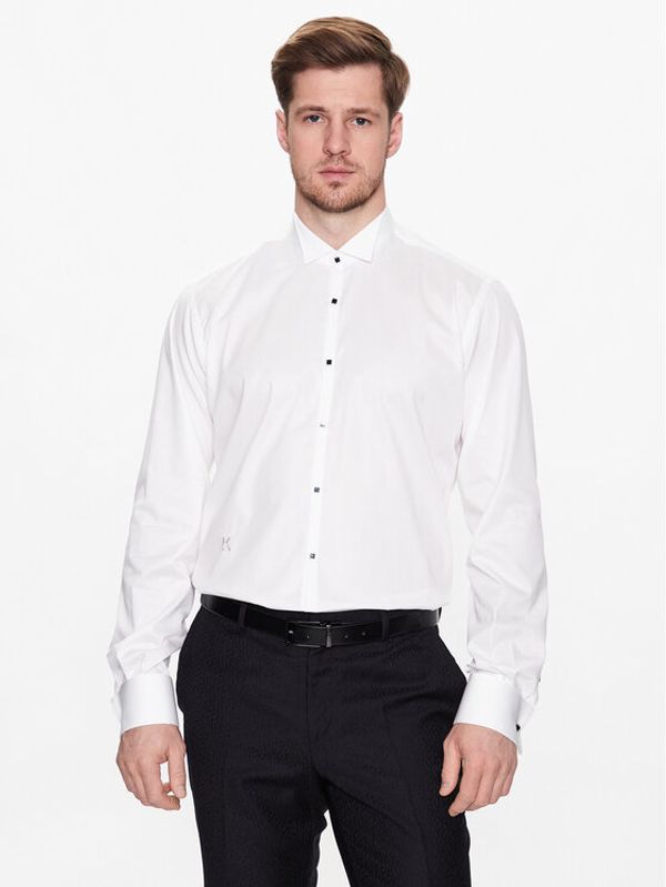 KARL LAGERFELD KARL LAGERFELD Риза 605006 532699 Бял Regular Fit