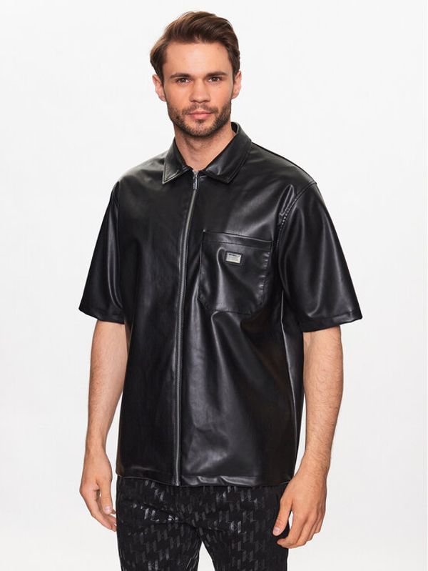 KARL LAGERFELD KARL LAGERFELD Риза 605931 532567 Черен Regular Fit