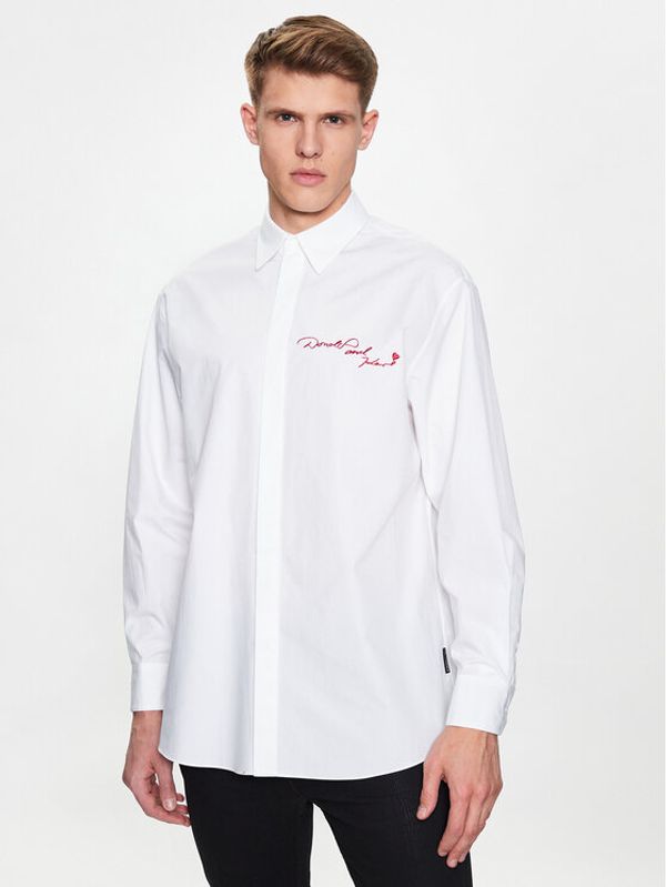 KARL LAGERFELD KARL LAGERFELD Риза 605993 532670 Бял Regular Fit