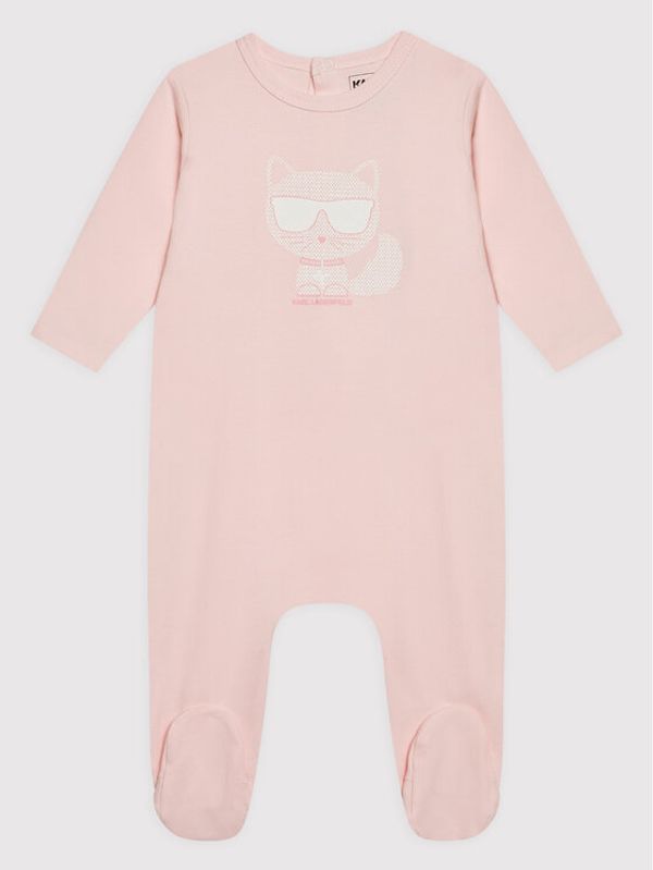 KARL LAGERFELD KARL LAGERFELD Ромпер Z97047 Розов Regular Fit