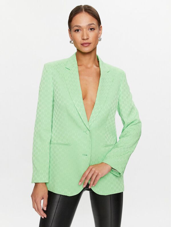 KARL LAGERFELD KARL LAGERFELD Сако 231W1404 Зелен Regular Fit