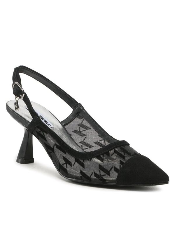 KARL LAGERFELD KARL LAGERFELD Сандали KL30817F Черен