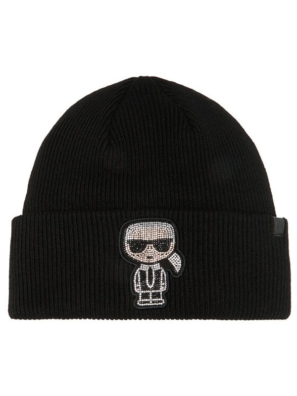 KARL LAGERFELD KARL LAGERFELD Шапка 226W3403 Черен