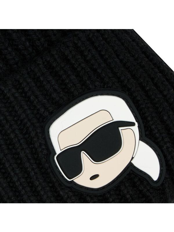 KARL LAGERFELD KARL LAGERFELD Шапка 230W3422 Черен